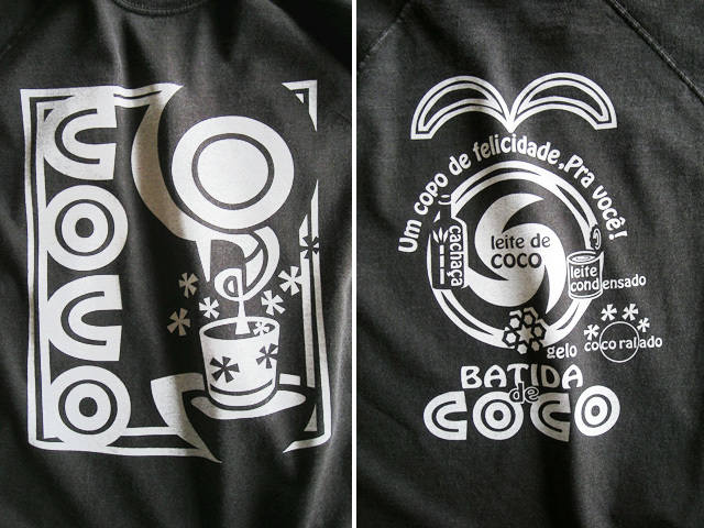 hinolismo迷えるTシャツ-Batida de coco(バチーダ・ヂ・ココ)