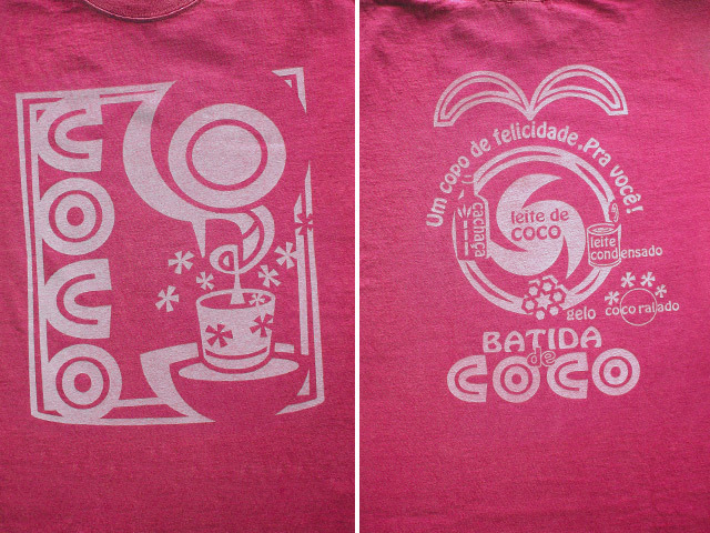 hinolismo迷えるＴシャツBatida de cocoバチーダ・ヂ・ココ