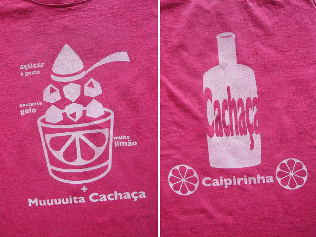 hinolismo-Caipirinha初代カイピリーニャTシャツ-こだわるお客さまの迷えるTシャツカラー公開