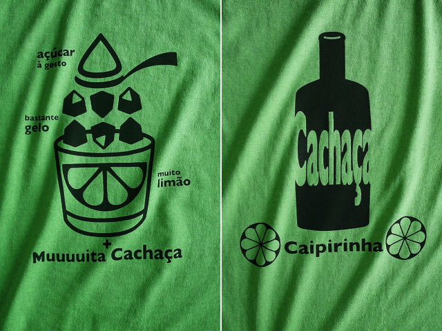 Caipirinha-初代カイピリーニャＴシャツ-hinolismo-迷えるライムグリーン