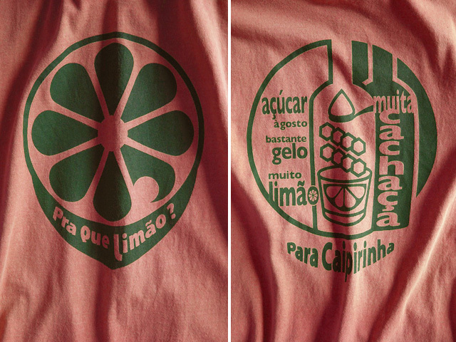 新カイピリーニャTシャツ-hinolismo迷えるオレンジ