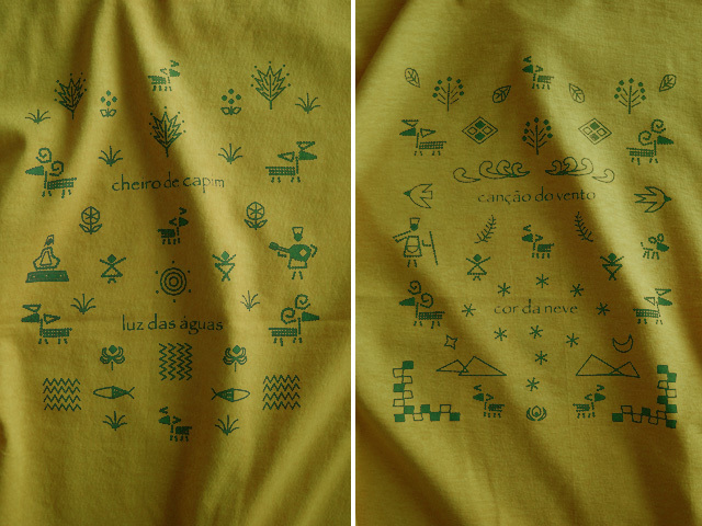 hinolismo迷えるTシャツ-マスタード-Carneiro(羊)
