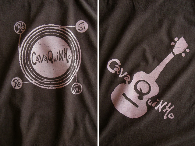 Cavaquinho(カヴァキーニョ)Ｔシャツ-hinolismo-迷えるブラウン