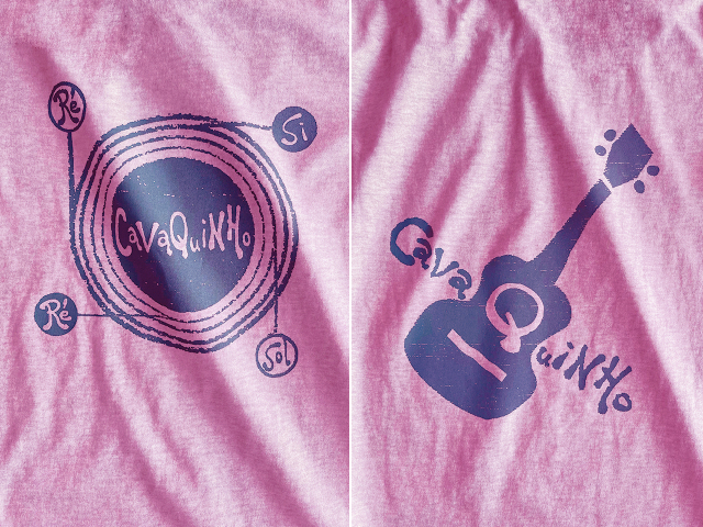 Cavaquinho(カヴァキーニョ)Ｔシャツ-hinolismo-迷えるピンク