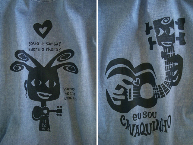 hinolismo迷えるＴシャツ-EU SOU CAVAQUINHO(わたしはカヴァキーニョ)