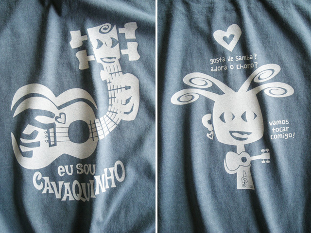 hinolismo迷えるＴシャツーEU SOU CAVAQUINHO(わたしはカヴァキーニョ)