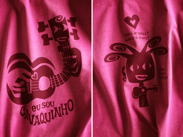 hinolismo迷えるＴシャツーEU SOU CAVAQUINHO(わたしはカヴァキーニョ)