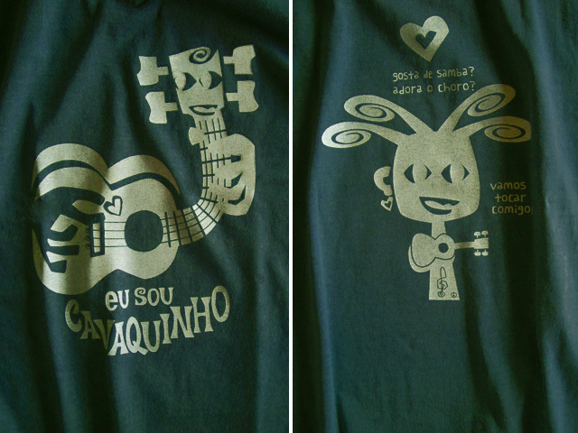 hinolismo迷えるＴシャツーEU SOU CAVAQUINHO(わたしはカヴァキーニョ)