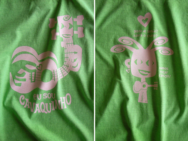 hinolismo迷えるＴシャツーEU SOU CAVAQUINHO(わたしはカヴァキーニョ)