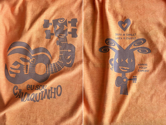 EU SOU CAVAQUINHO(わたしはカヴァキーニョ)Tシャツ-hinolismo-迷えるマリーゴールド実例集