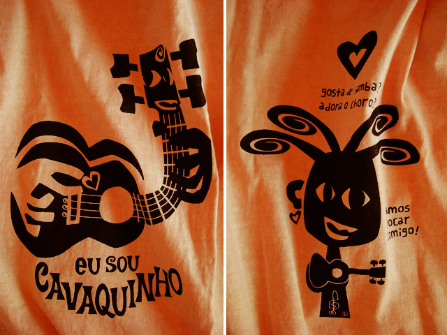 hinolismo迷えるＴシャツーEU SOU CAVAQUINHO(わたしはカヴァキーニョ)