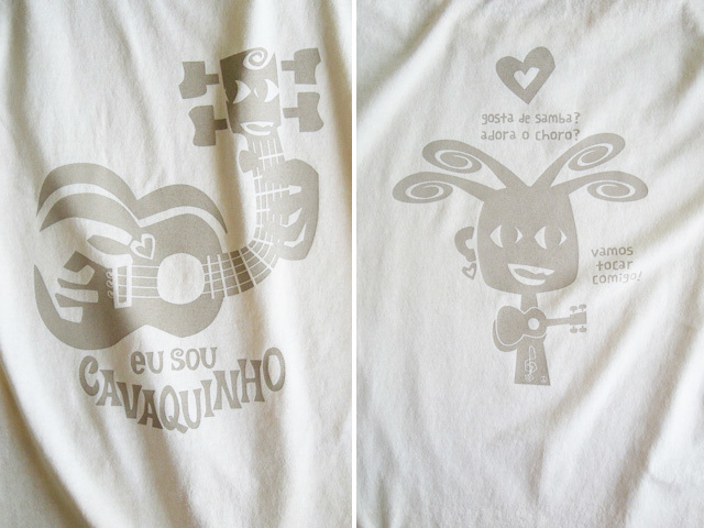 EU SOU CAVAQUINHO(わたしはカヴァキーニョ)Ｔシャツ-hinolismo-迷えるナチュラル