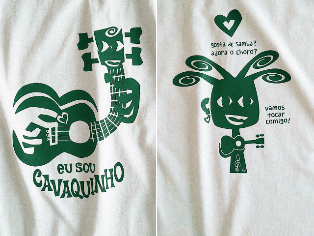 EU SOU CAVAQUINHO(わたしはカヴァキーニョ)Ｔシャツ-hinolismo-迷えるナチュラル