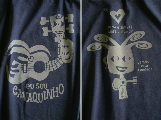 hinolismo迷えるＴシャツーEU SOU CAVAQUINHO(わたしはカヴァキーニョ)