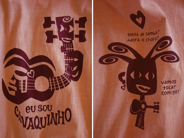 hinolismo迷えるＴシャツーEU SOU CAVAQUINHO(わたしはカヴァキーニョ)