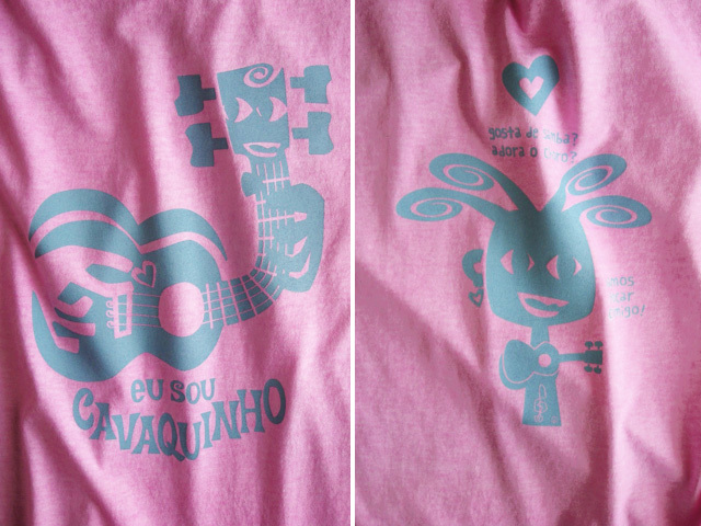 hinolismo迷えるＴシャツーEU SOU CAVAQUINHO(わたしはカヴァキーニョ)