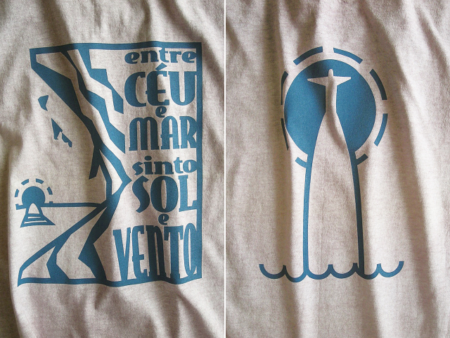 Morro de Corcovado-コルコバードの丘Ｔシャツ-hinolismo-迷えるサンドベージュ