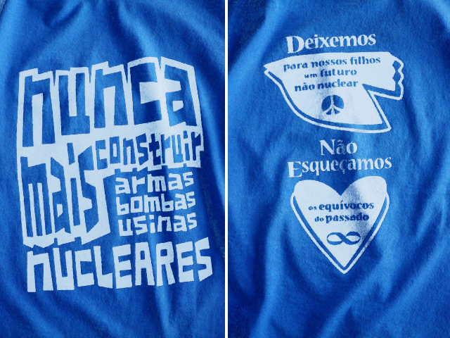 hinolismo迷えるＴシャツ反核-NUNCA MAIS NUCLEARES