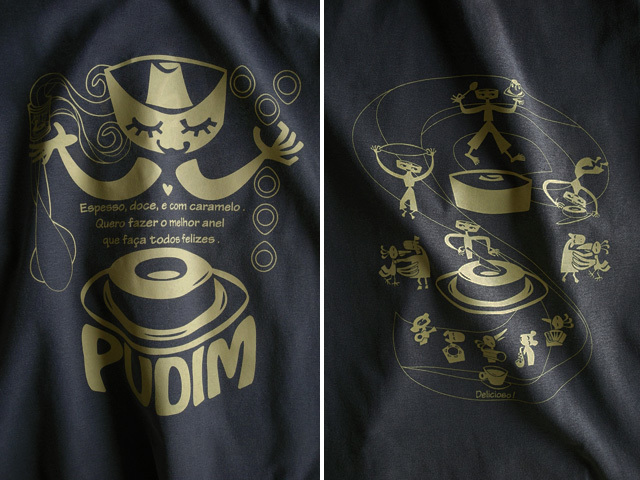 hinolismo迷えるＴシャツPUDIM(プヂン)-ブラジルプリン