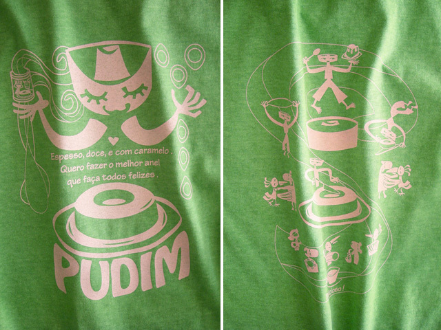 hinolismo迷えるＴシャツPUDIM(プヂン)-ブラジルプリン