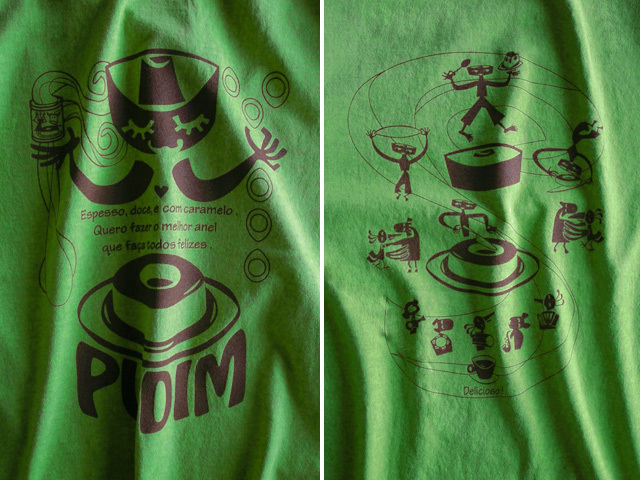 hinolismo迷えるTシャツ PUDIM(プヂン)-ブラジルプリン