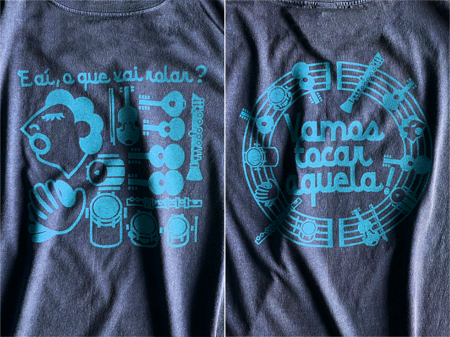 Roda(ホーダ)Tシャツ-次は何を演る？-hinolismo-迷えるネイビー実例集