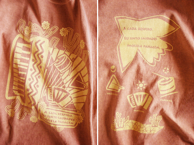 hinolismo迷えるTシャツNordeste(ノルデスチ)